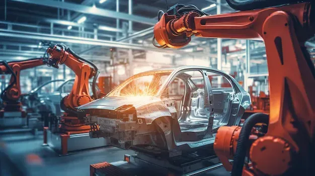 Industria Automotriz Robótica