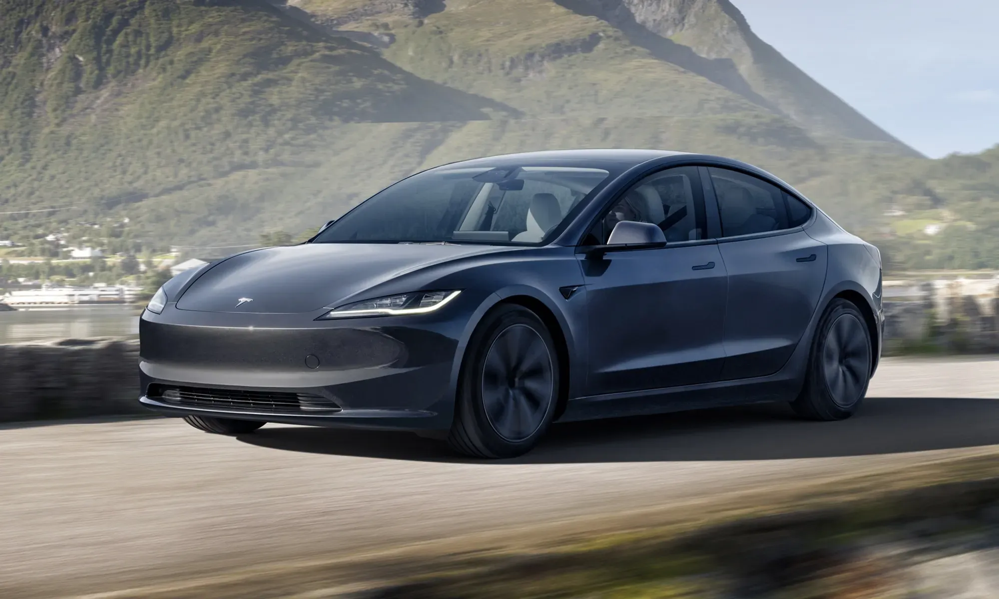 Tesla Model 3 Gris