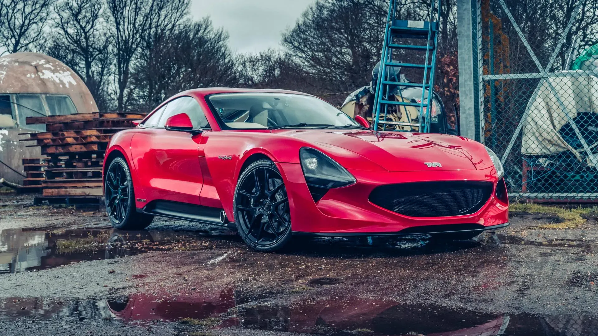 TVR Griffith Rojo