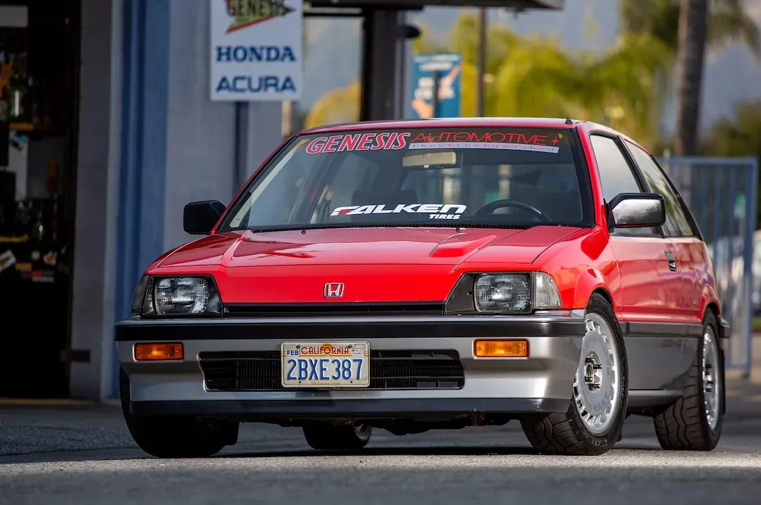 Honda Civic 1986 Rojo