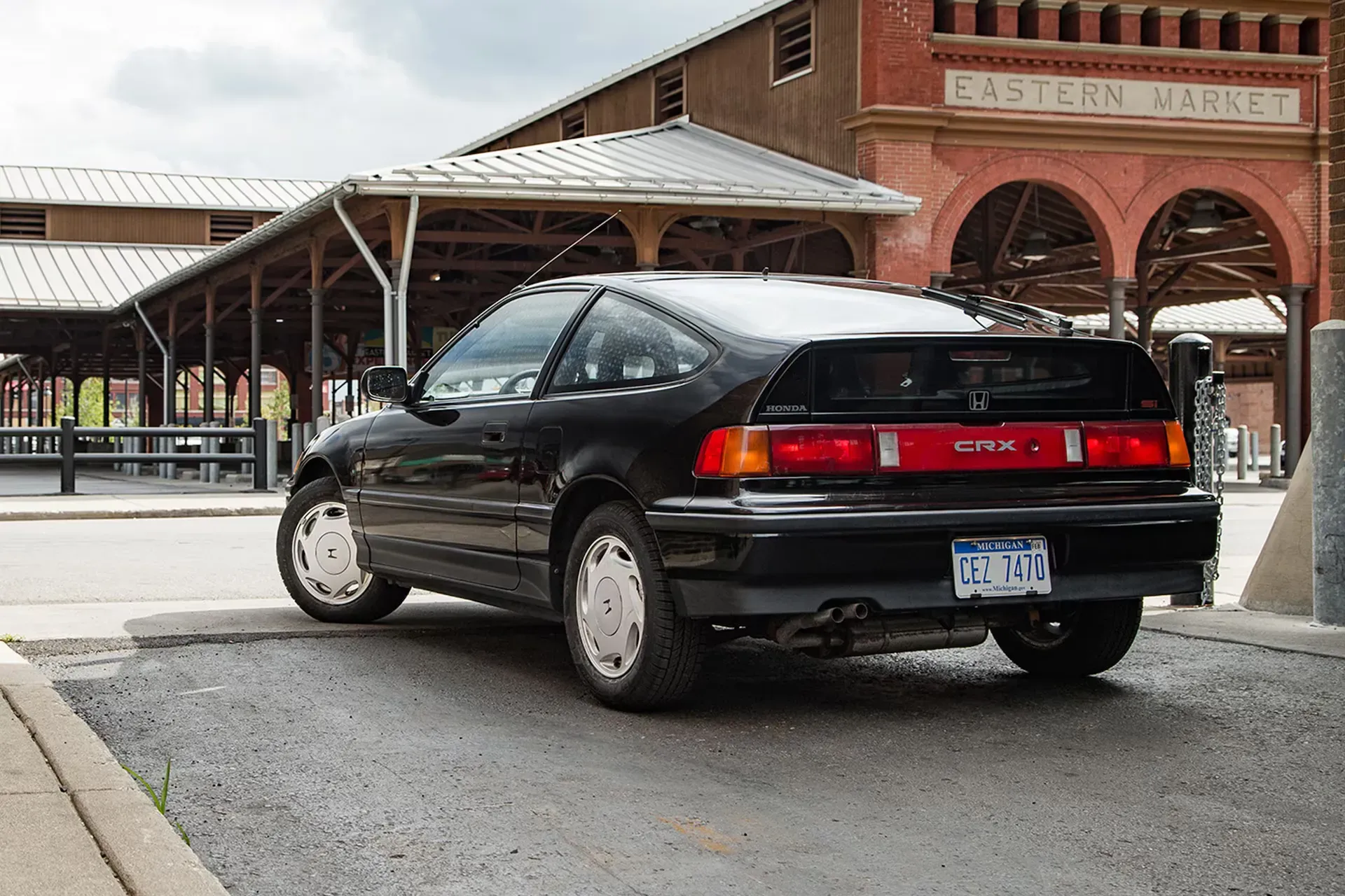 Honda CRX SiR Negro