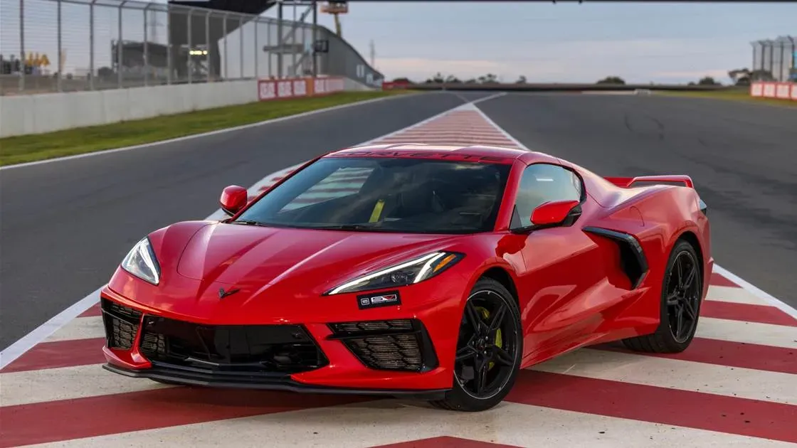 Chevrolet Corvette C8 Rojo