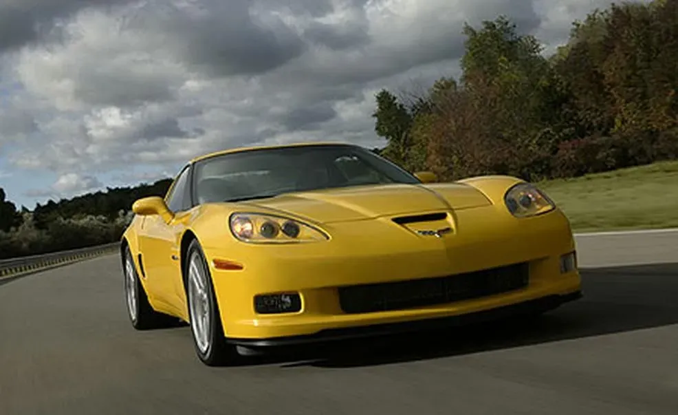 Chevrolet Corvette C6 Z06 Amarillo