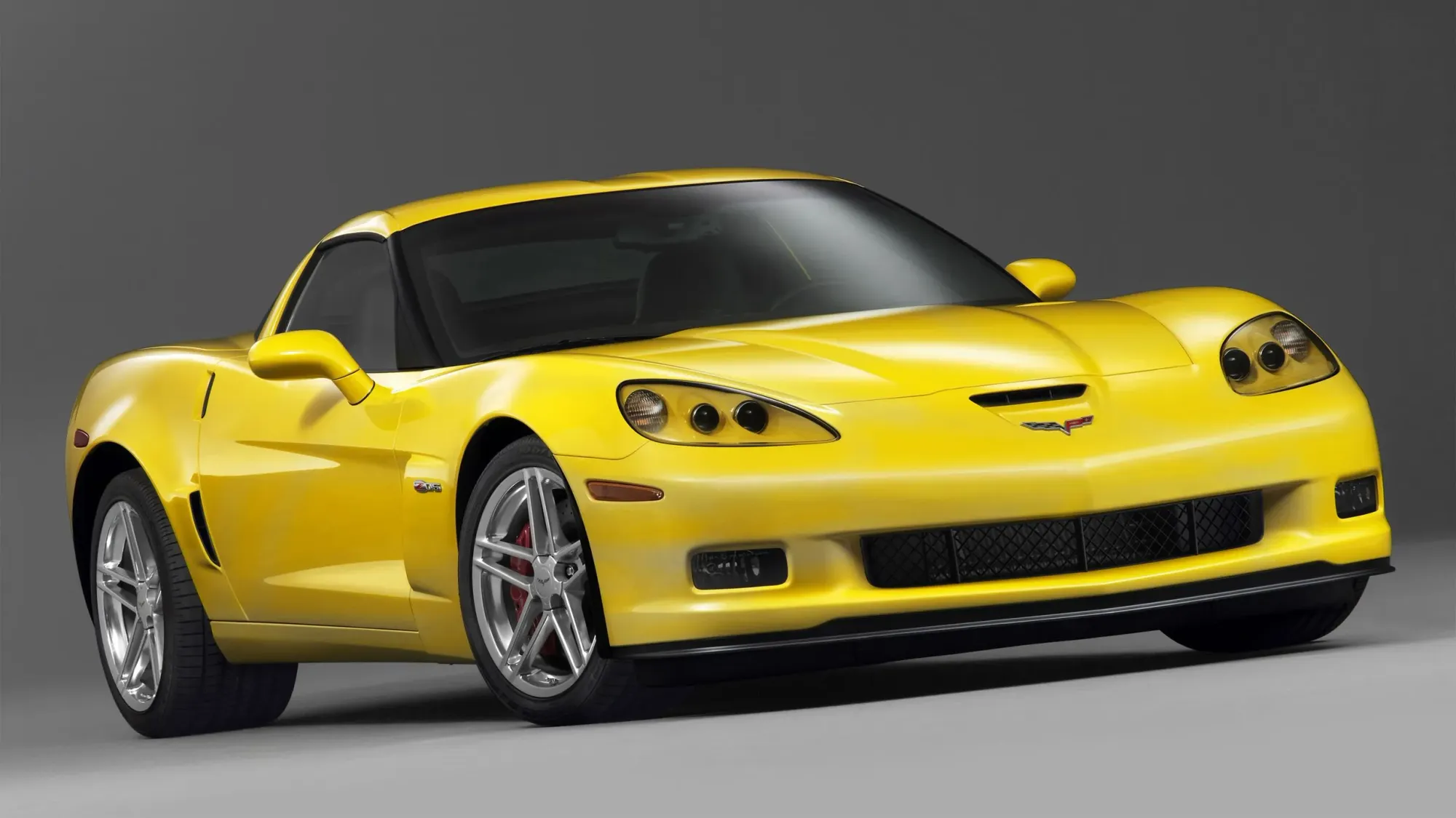 Chevrolet Corvette C6 Z06 Amarillo