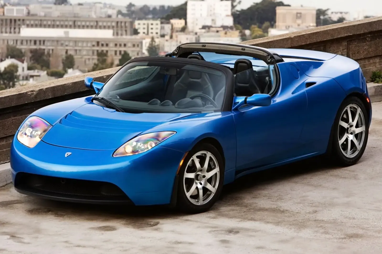 Tesla Roadster 2008 Azul