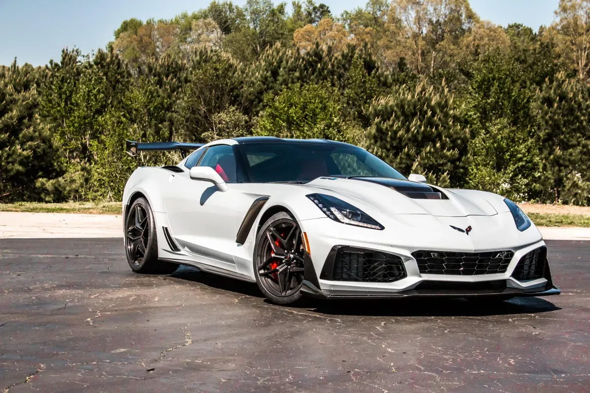 Chevrolet Corvette ZR1 2019 Blanco