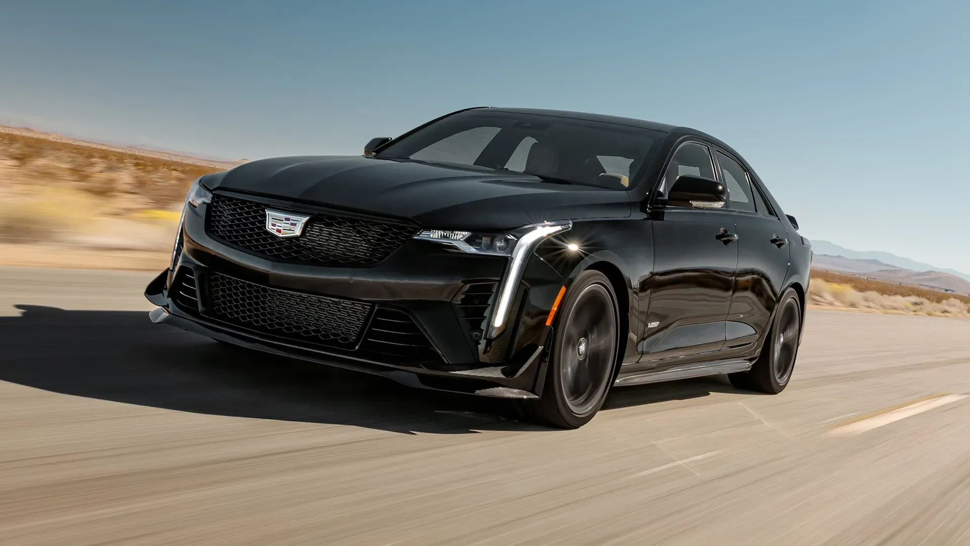 Cadillac CT4-V Blackwing Negro