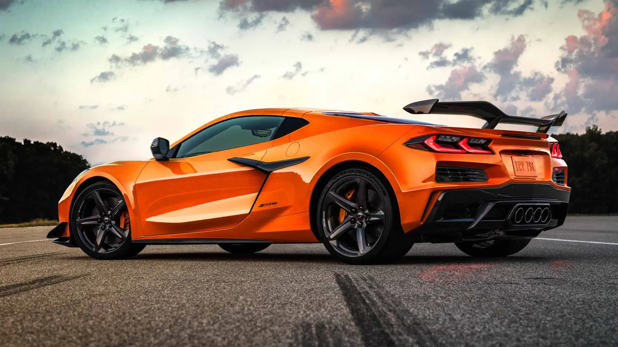 Corvette C8 Z06 Naranja