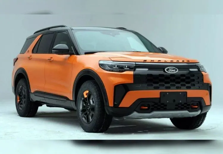 Ford Explorer Timberline 2023 Naranja