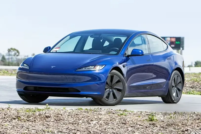 Tesla Model 3 Azul