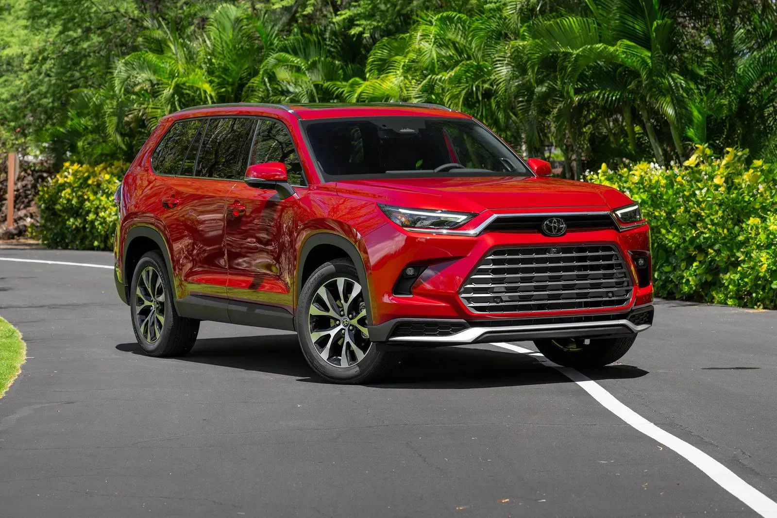 Toyota Highlander Hybrid Max 2023 Rojo