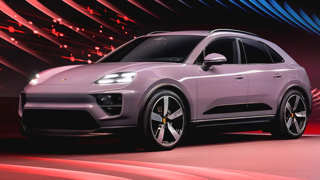 Porsche Macan EV Rosa