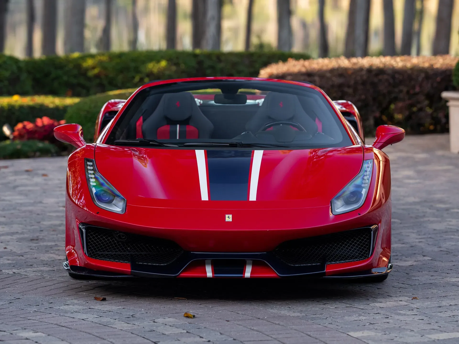 Ferrari 488 Pista Spider Rojo