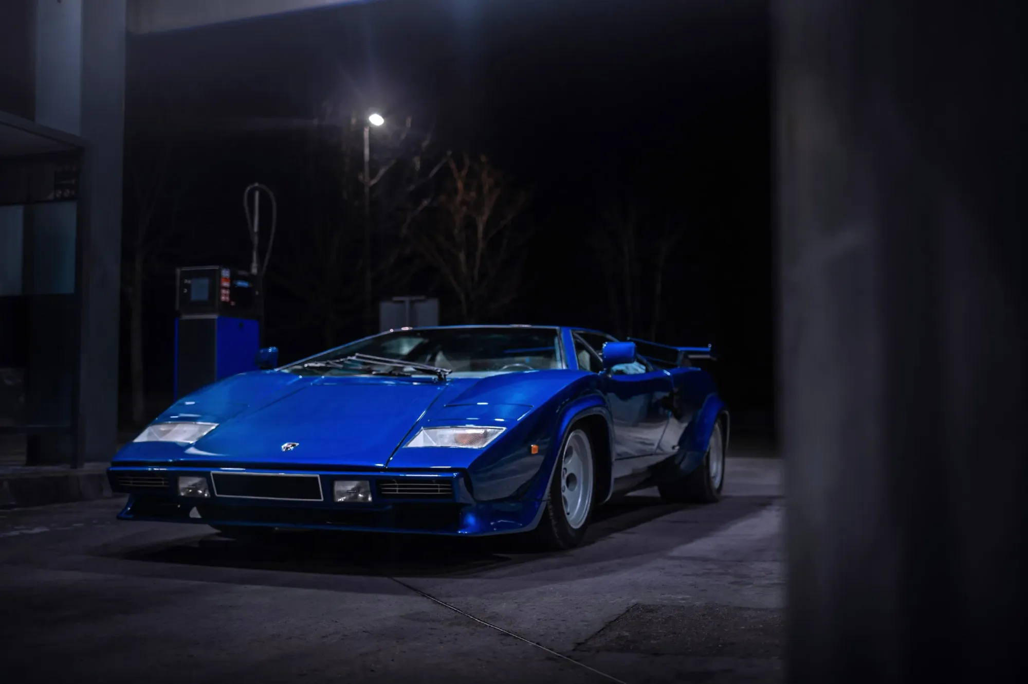 Lamborghini Countach LP400S Series II Azul