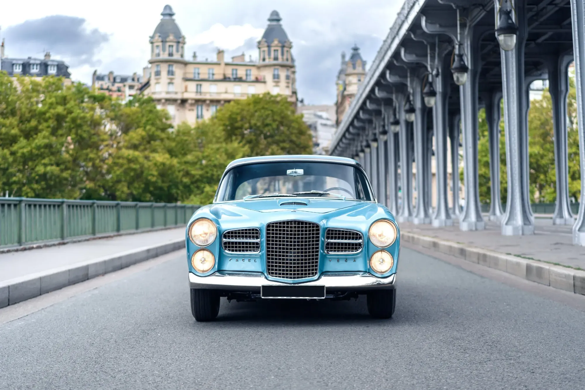 Facel Vega FV3 Coupé Turquesa