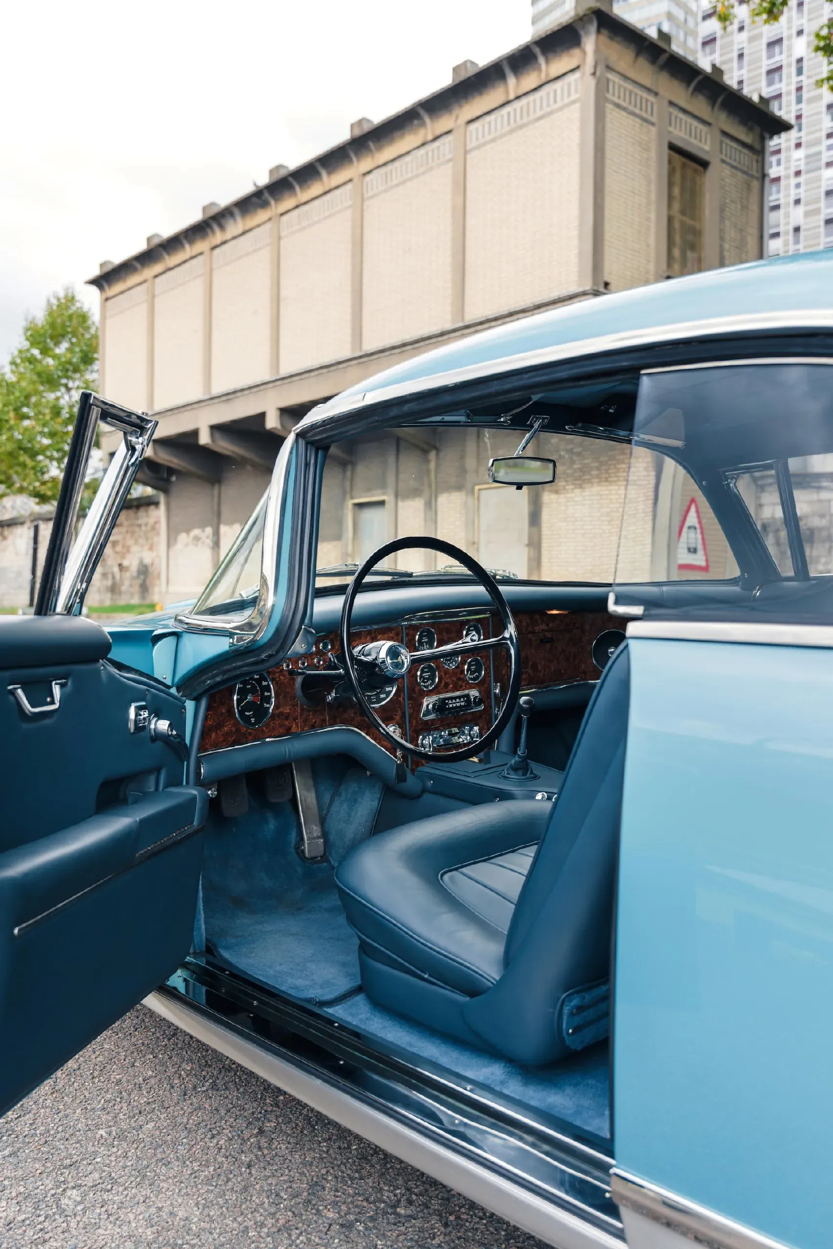 Facel Vega FV3 Coupé Turquesa Interior