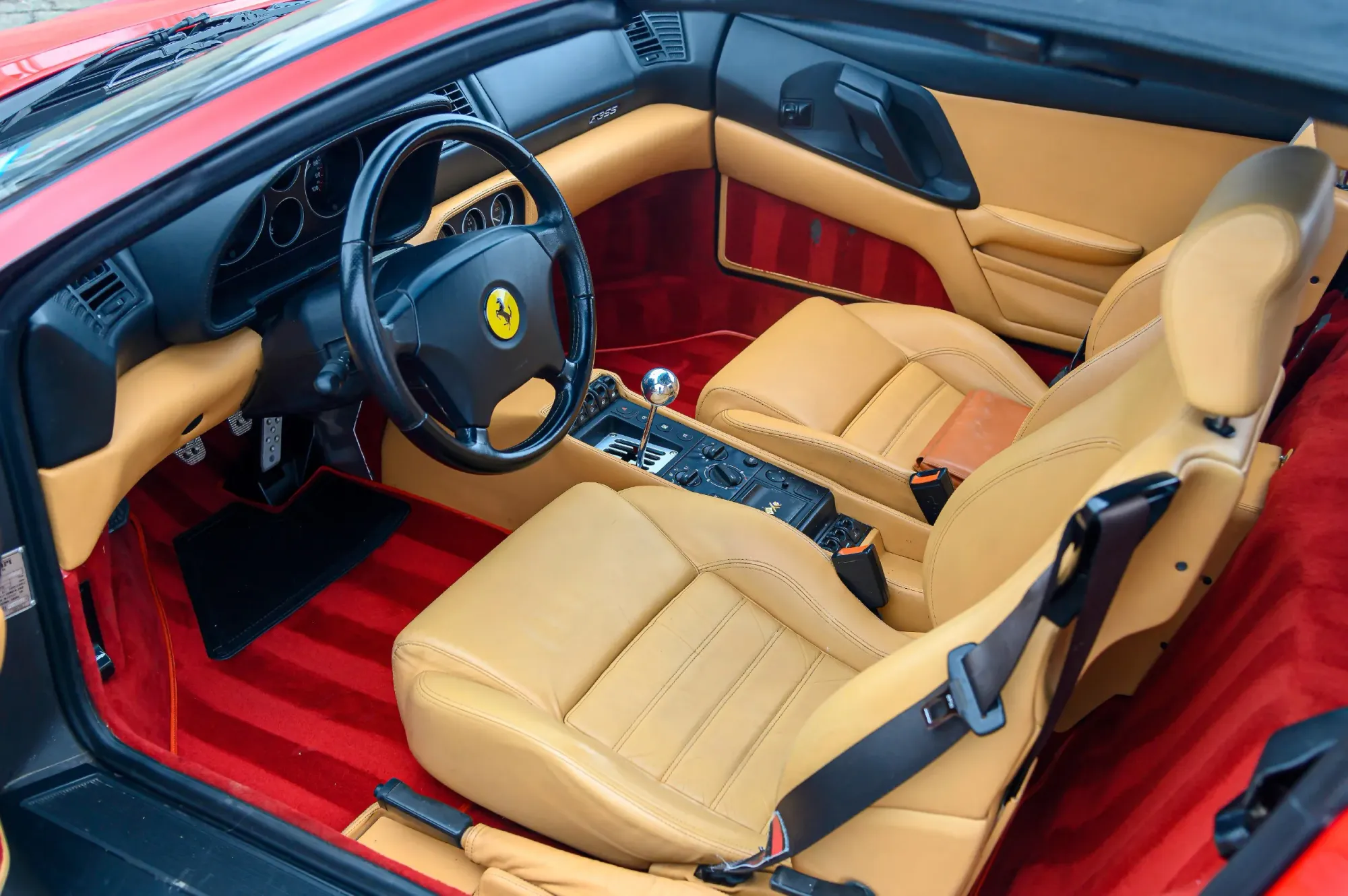 Ferrari F355 Spider Interior