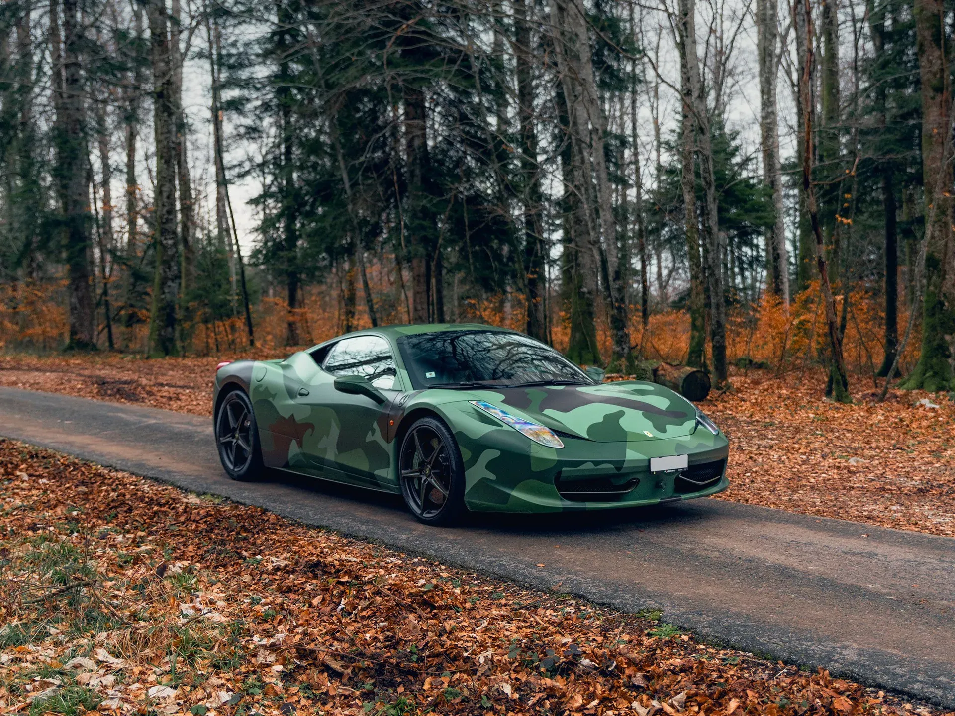 Ferrari 458 Italia Verde