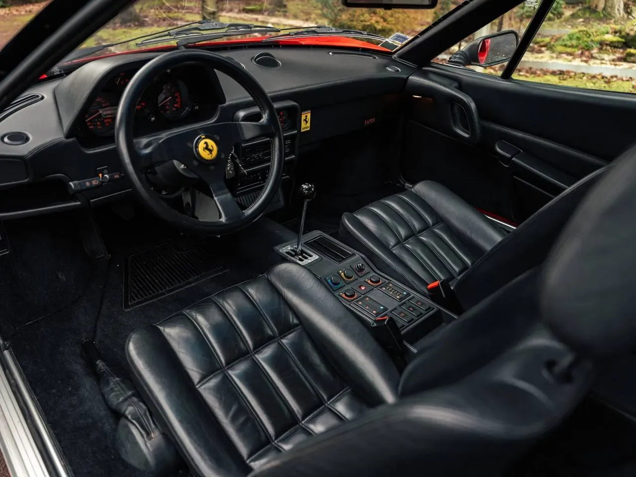 Ferrari GTB Turbo Interior