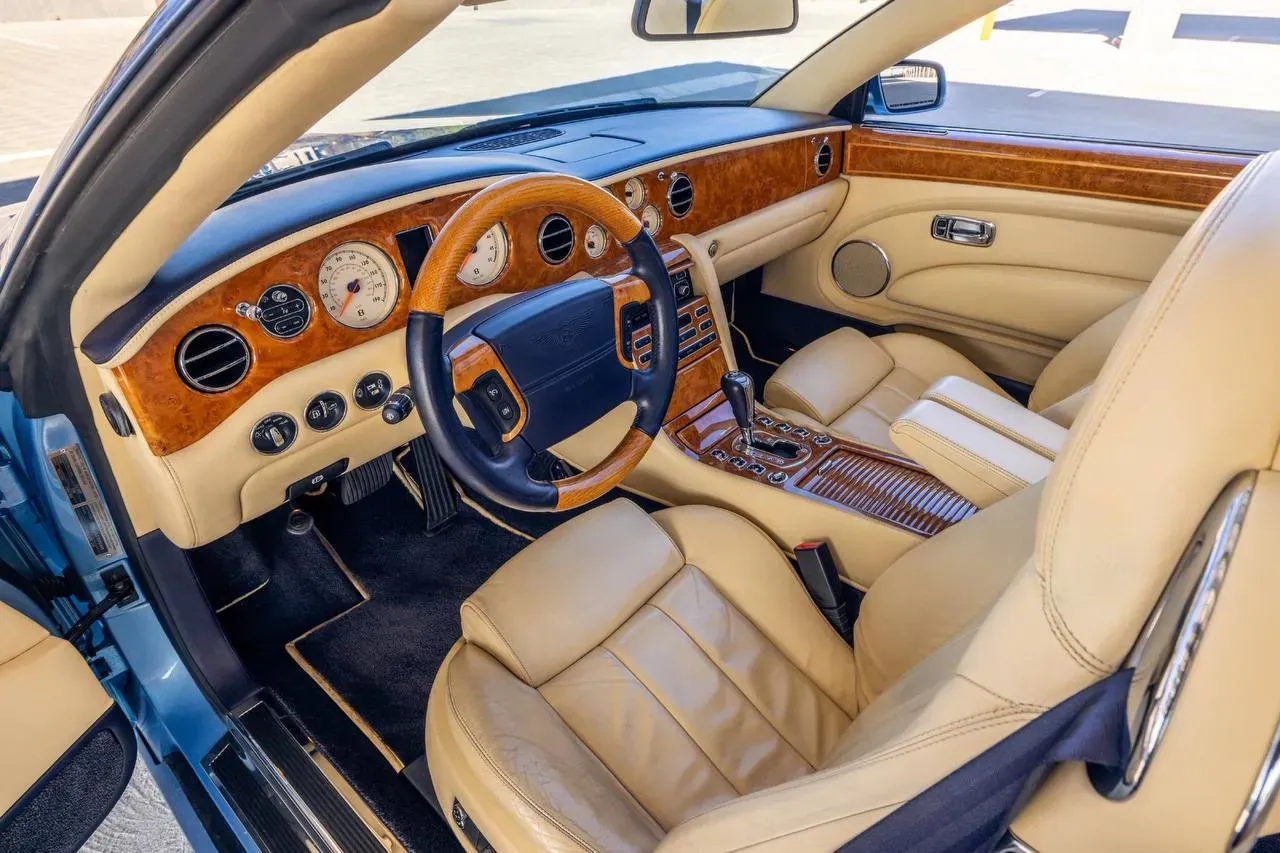 Bentley Azure Convertible Interior