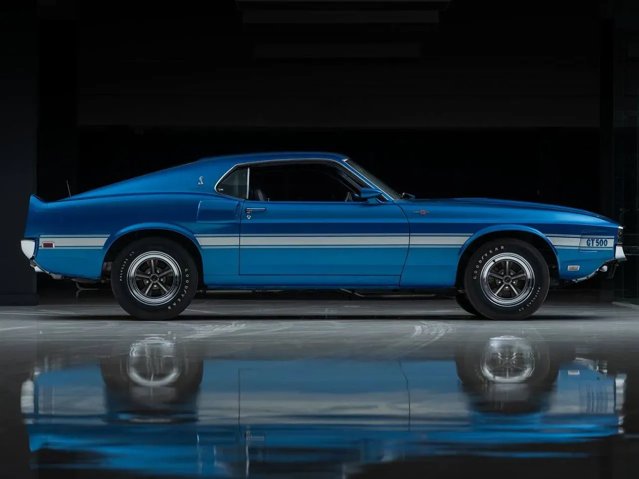 Shelby GT500 Fastback Azul