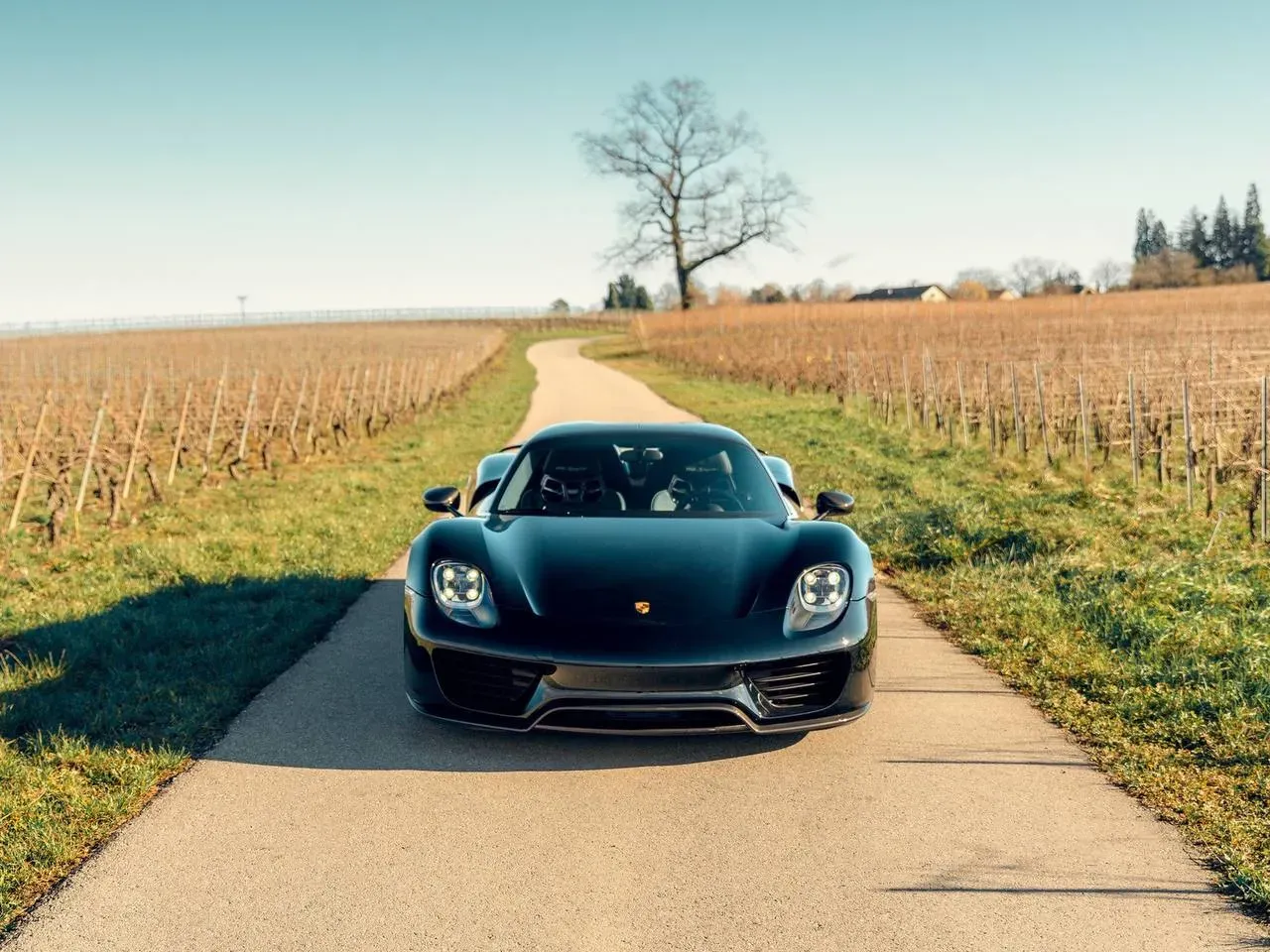 Porsche 918 Negro