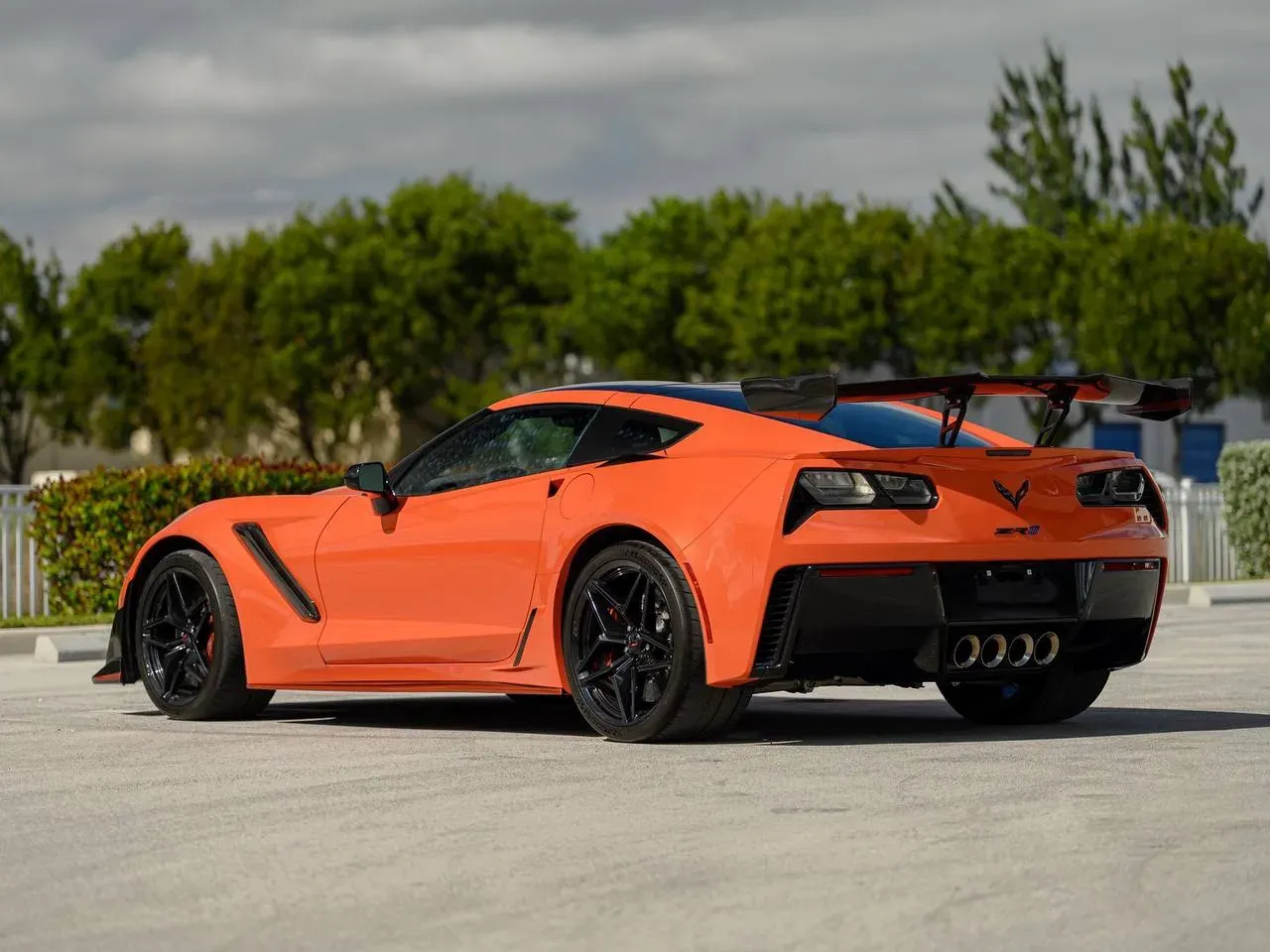 Chevrolet Corvette Naranja