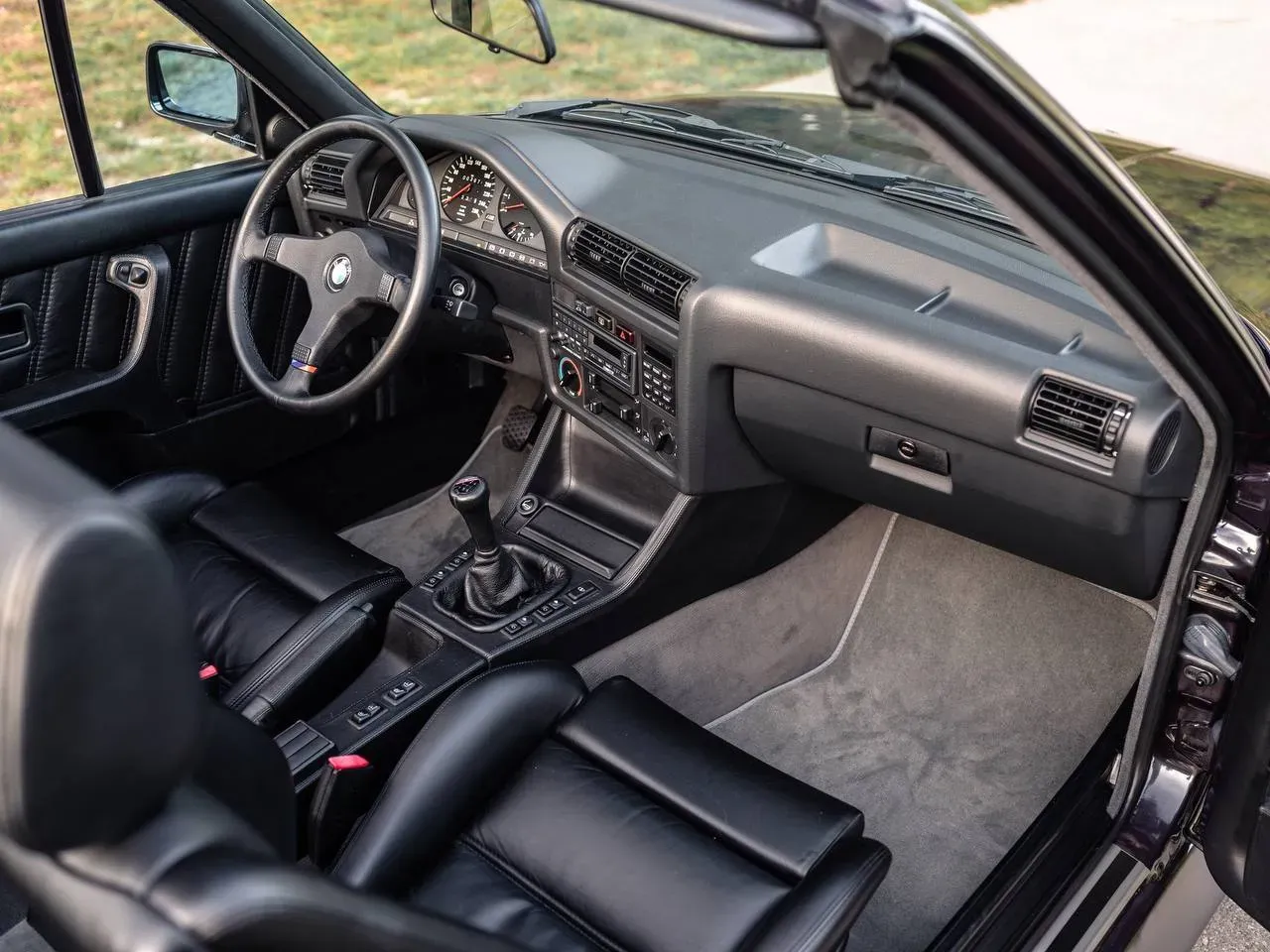 BMW M3 Convertible Interior