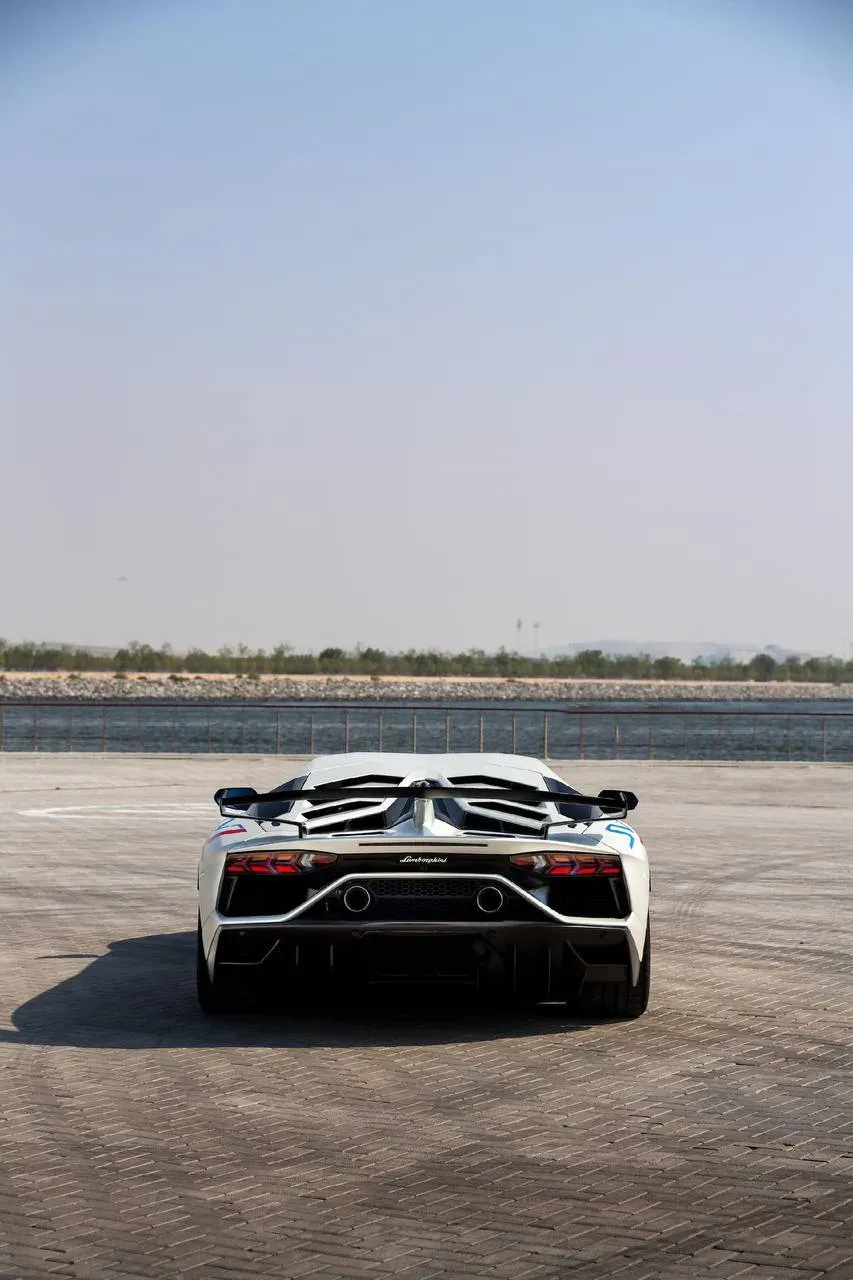 Lamborghini Aventador Blanco