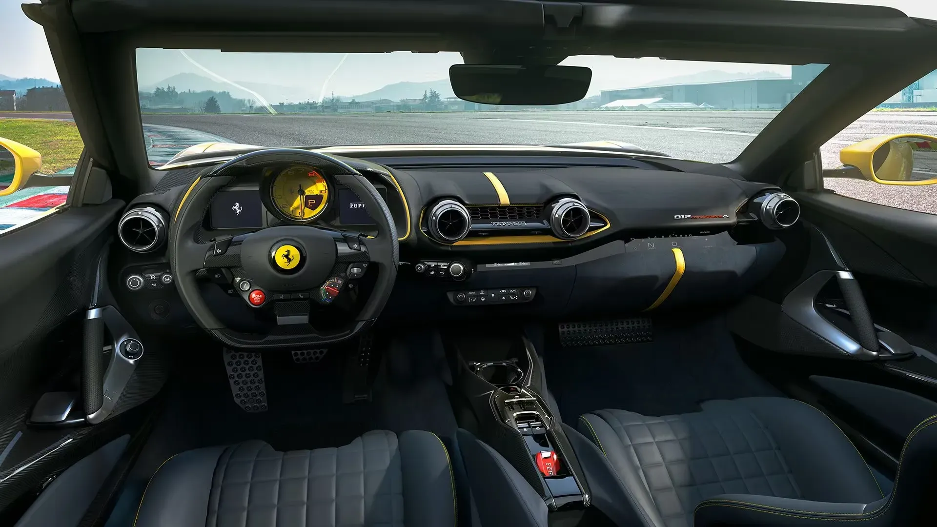 Ferrari 812 Competizione Interior