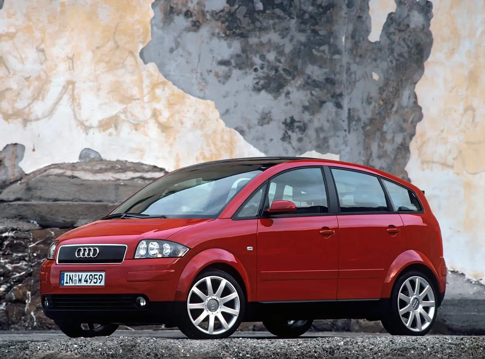 Audi A2 Rojo