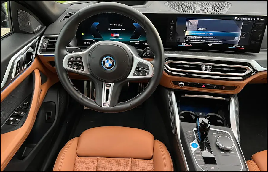 BMW i4 M50i Interior