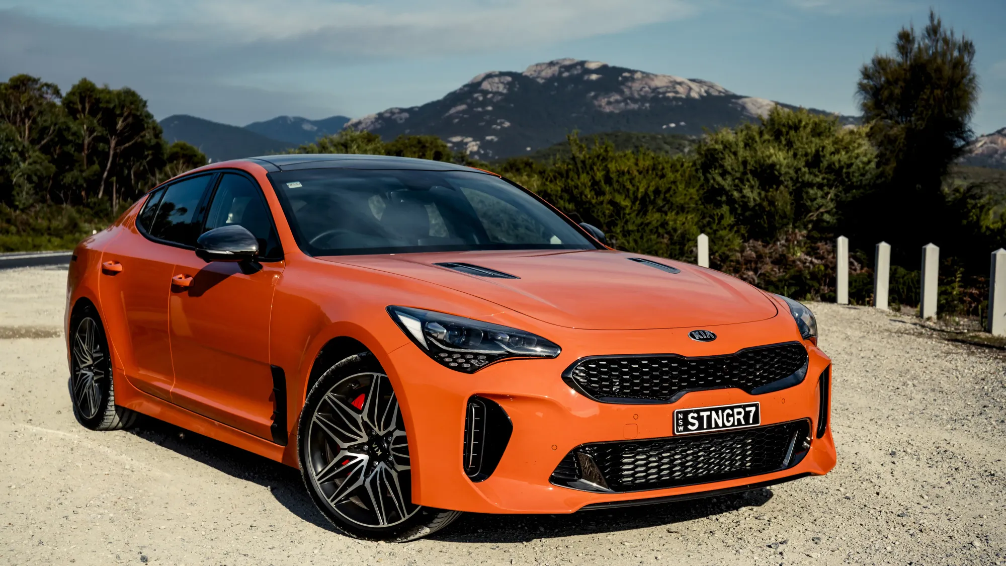 Kia Stinger GT Naranja