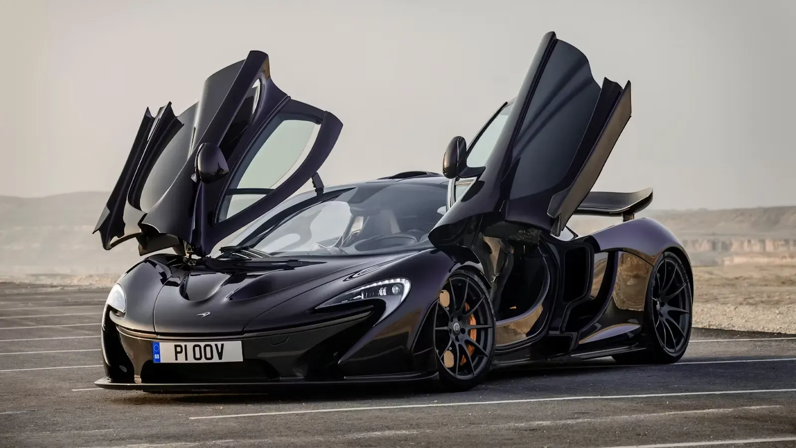 McLaren W1 Negro