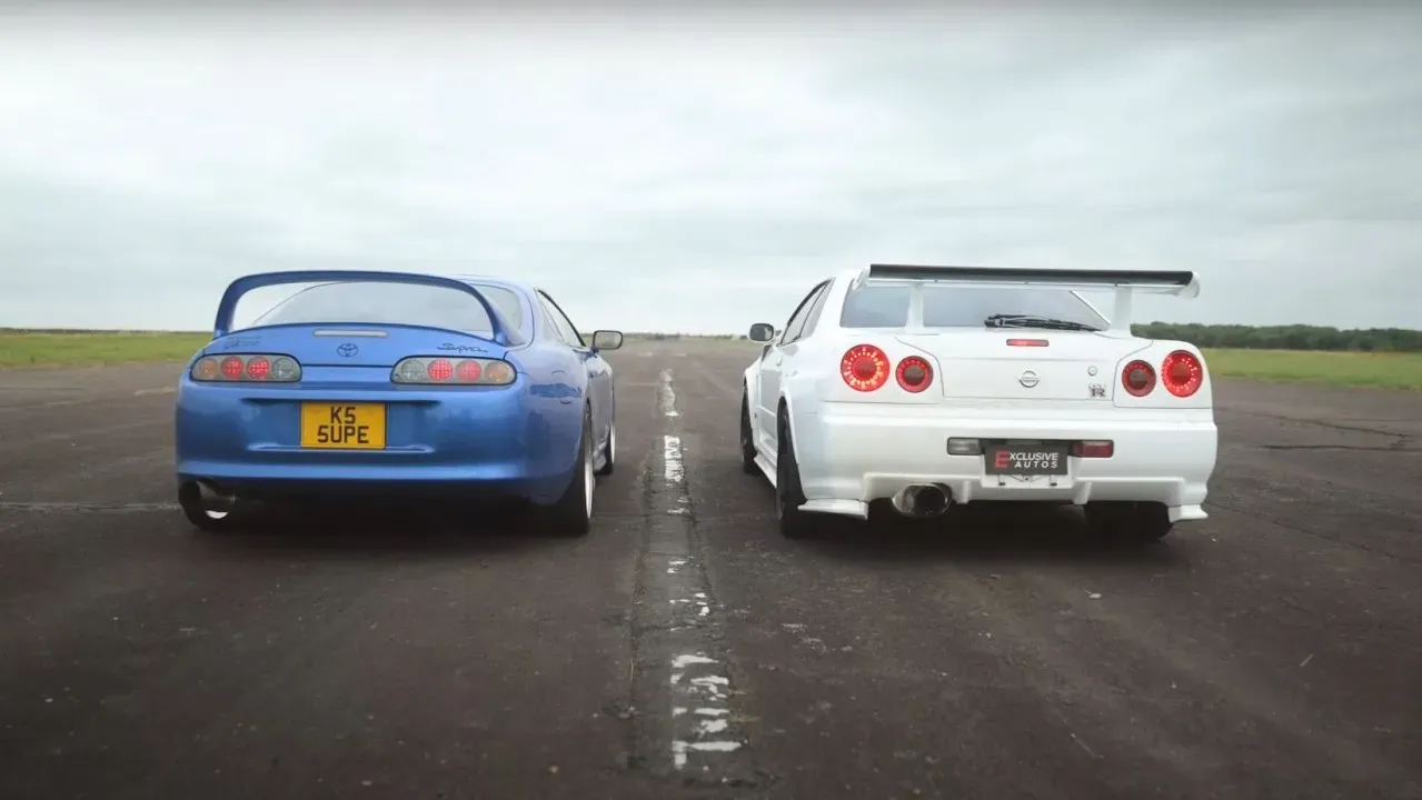 Toyota Supra y Nissan Skyline