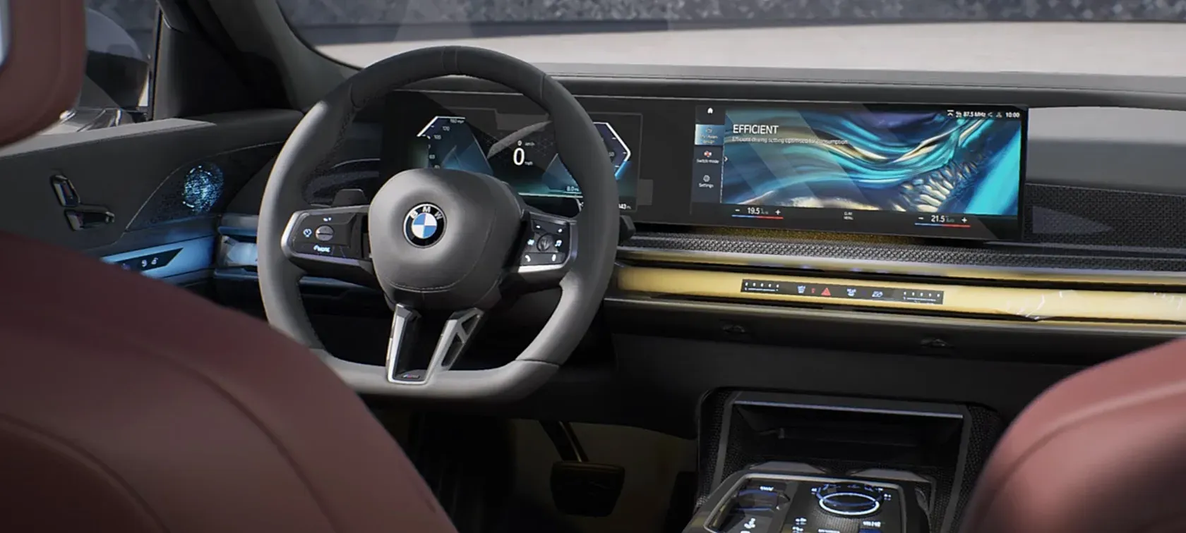 BMW 750e Interior