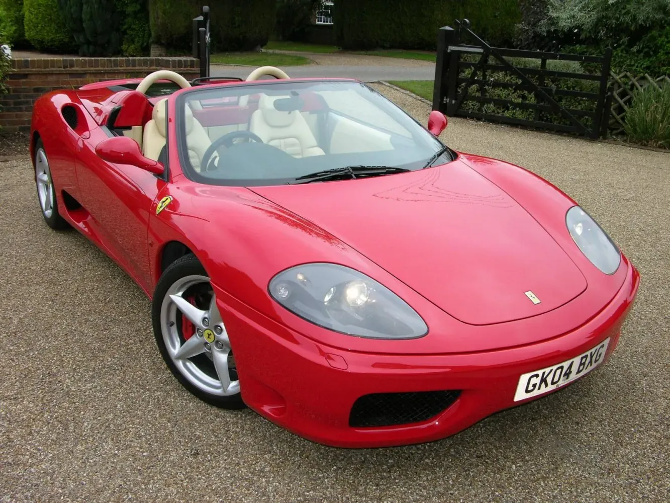 Ferrari 360 Spider Rojo