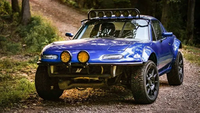 Miata Supercargada Azul