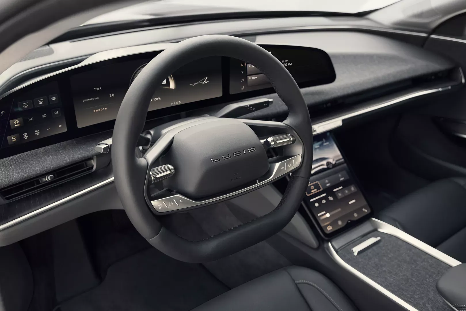 Lucid Air Pure RWD Interior