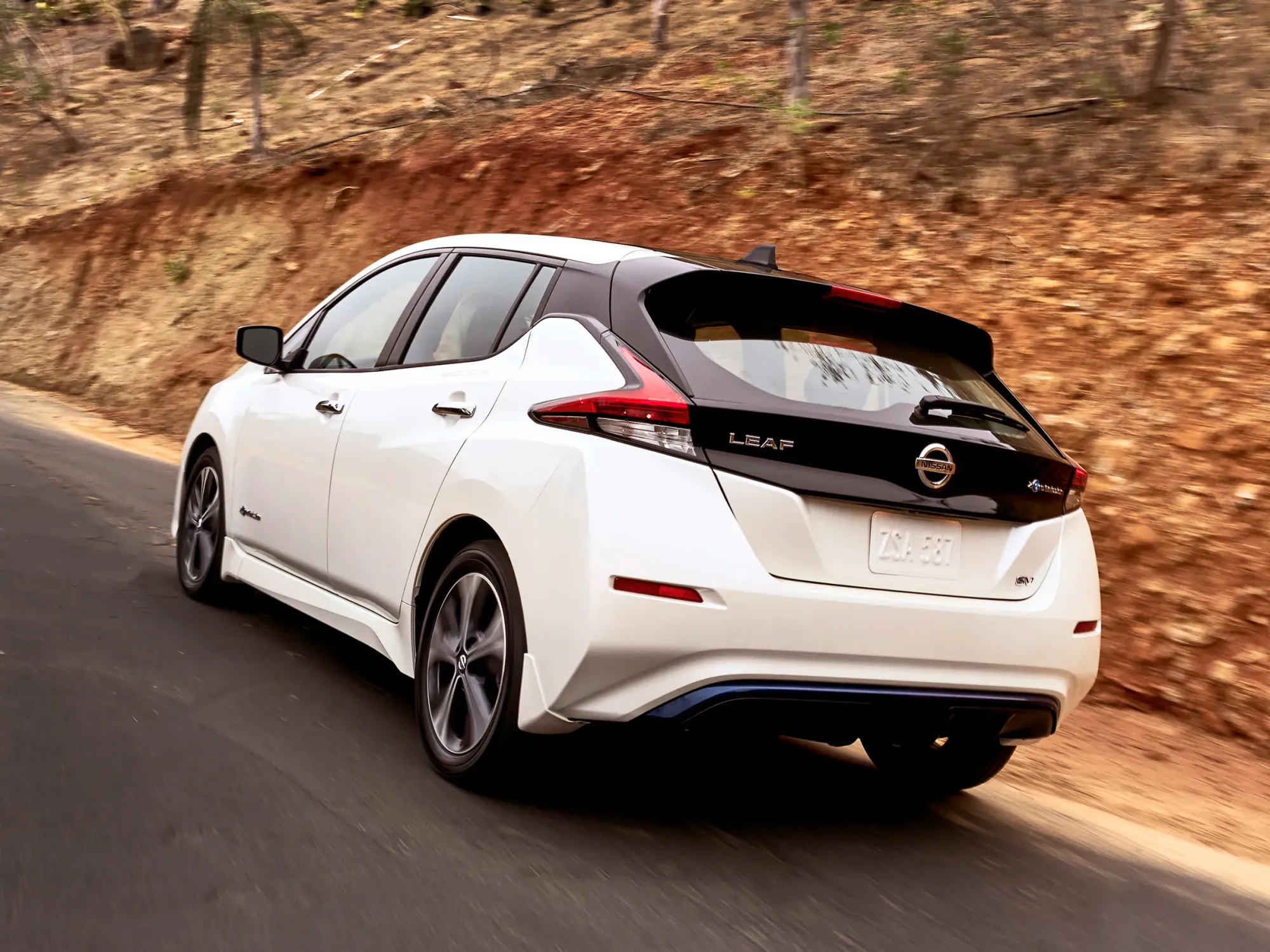 Nissan Leaf 2018 Blanco