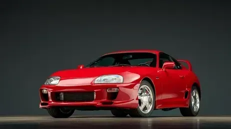 Toyota Supra Rojo