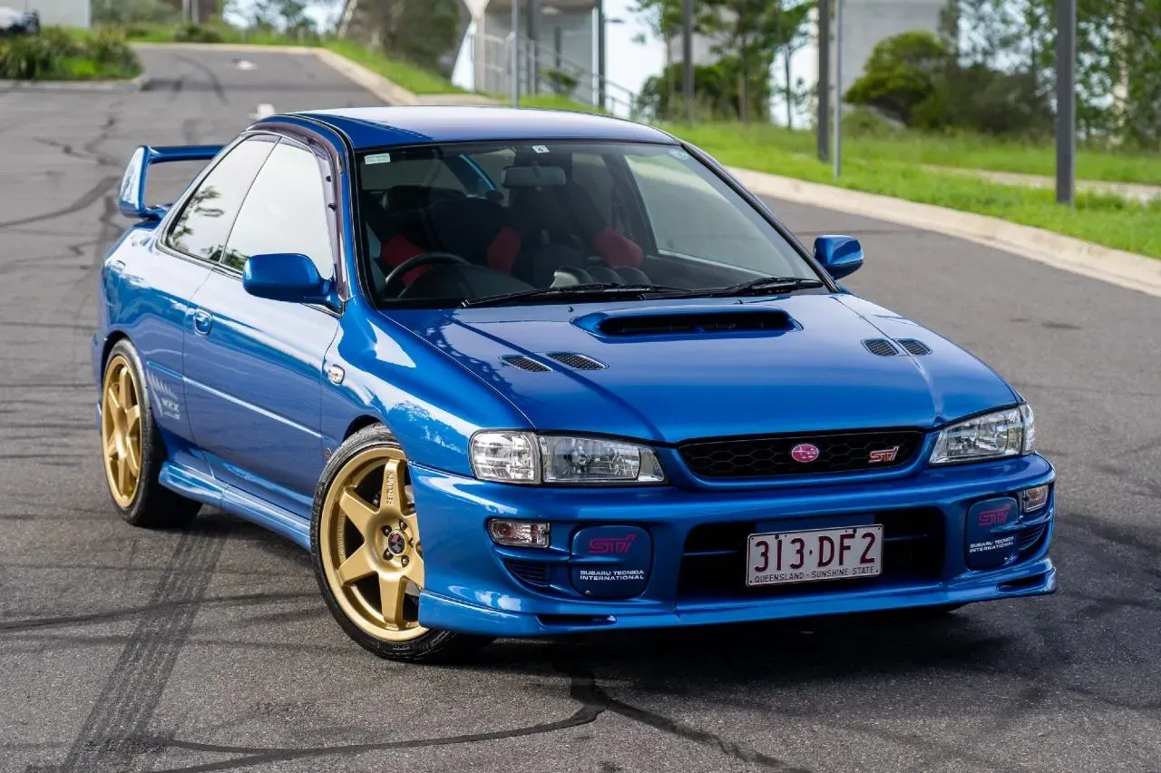 Subaru Impreza WRX STI Azul