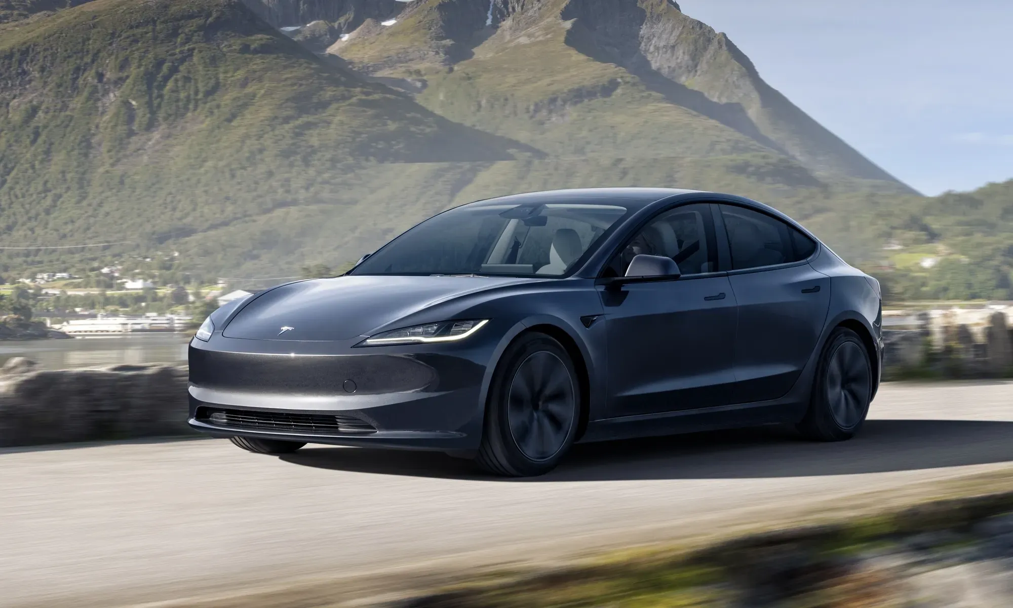 Tesla Model 3 Negro