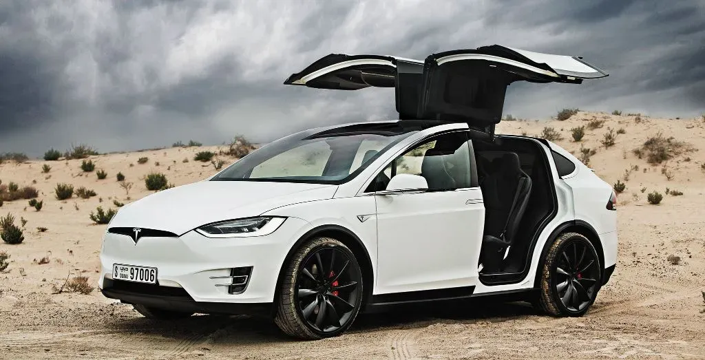 Tesla Model X P100D Blanco