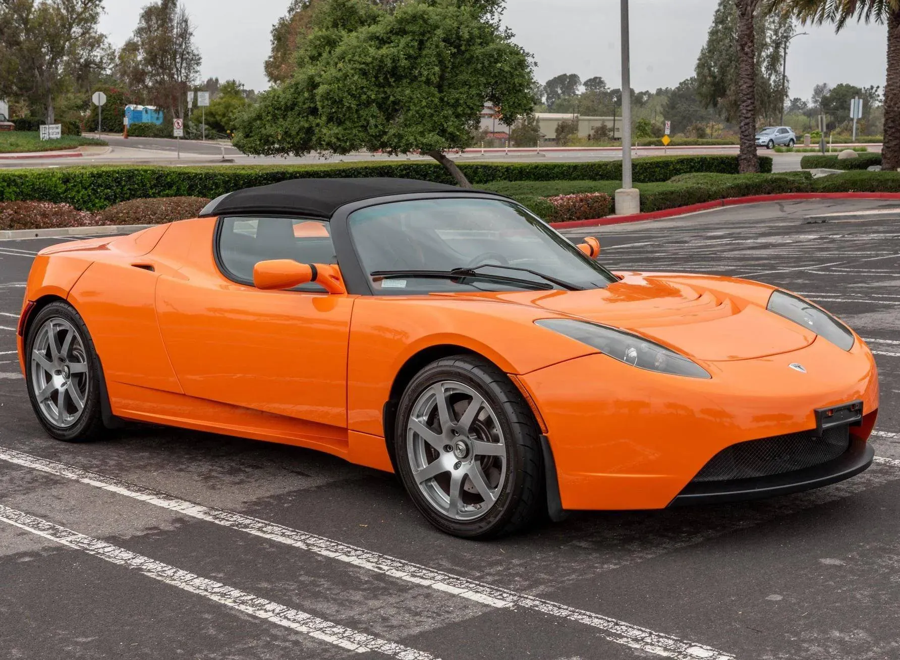 Tesla Roadster 2008 Naranja