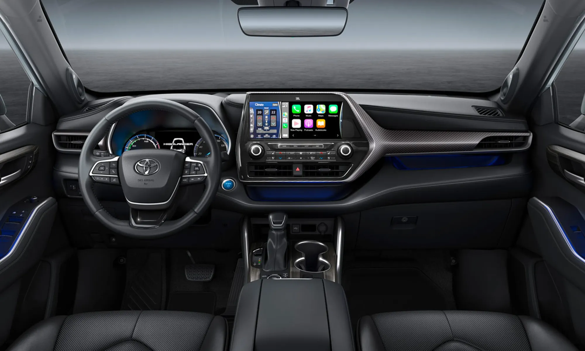 Toyota Highlander Híbrido Interior