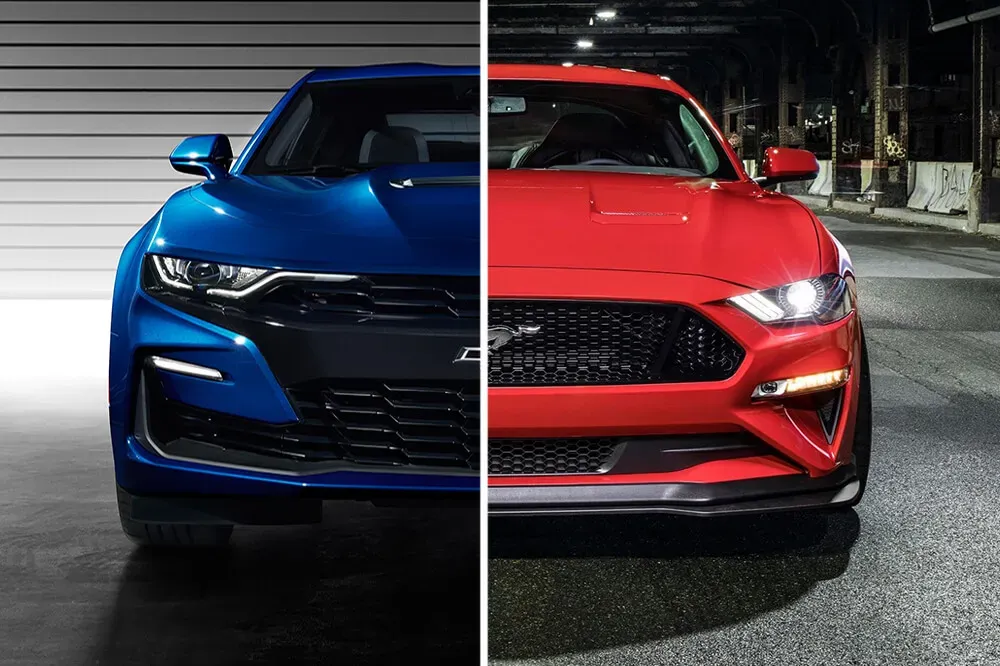 Ford Mustang GT y Chevrolet Camaro SS