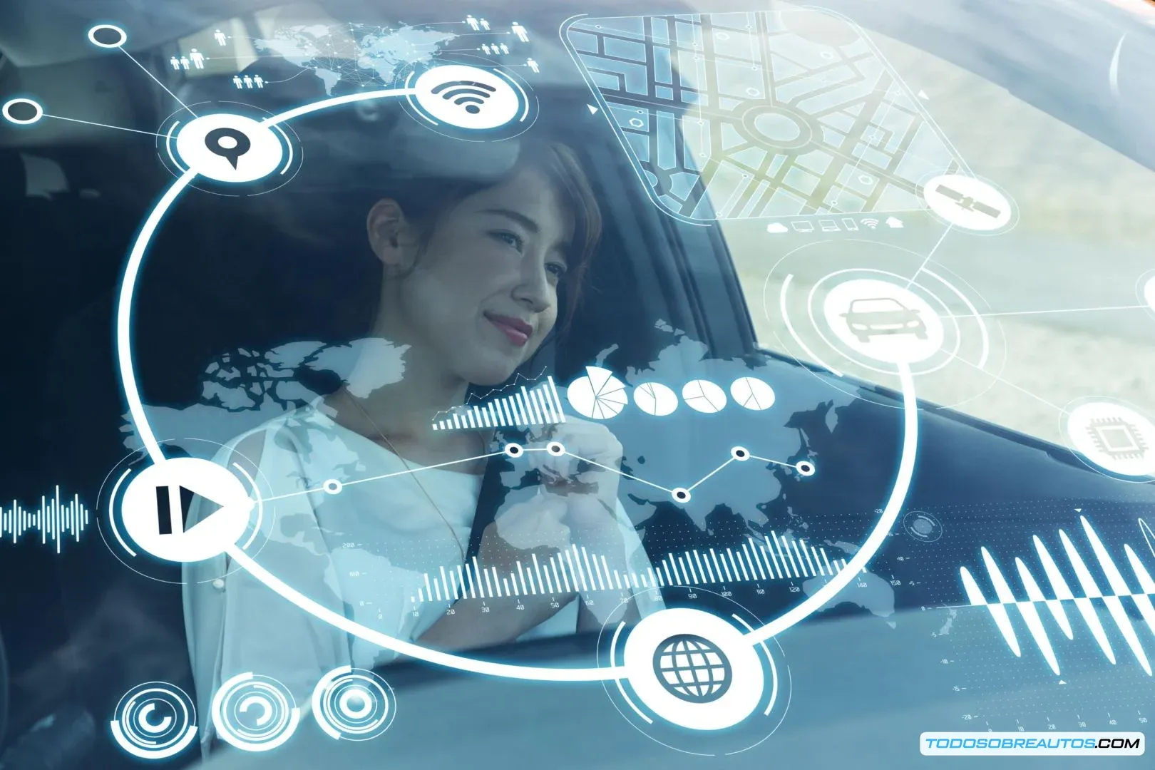 Gráfico o imagen que ilustra la importancia de la información de estacionamiento en autos inteligentes, según el estudio de TechInsights.