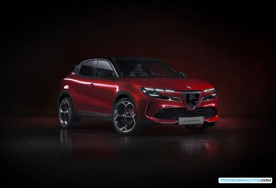 Imagen del Alfa Romeo Junior mostrando su diseño general