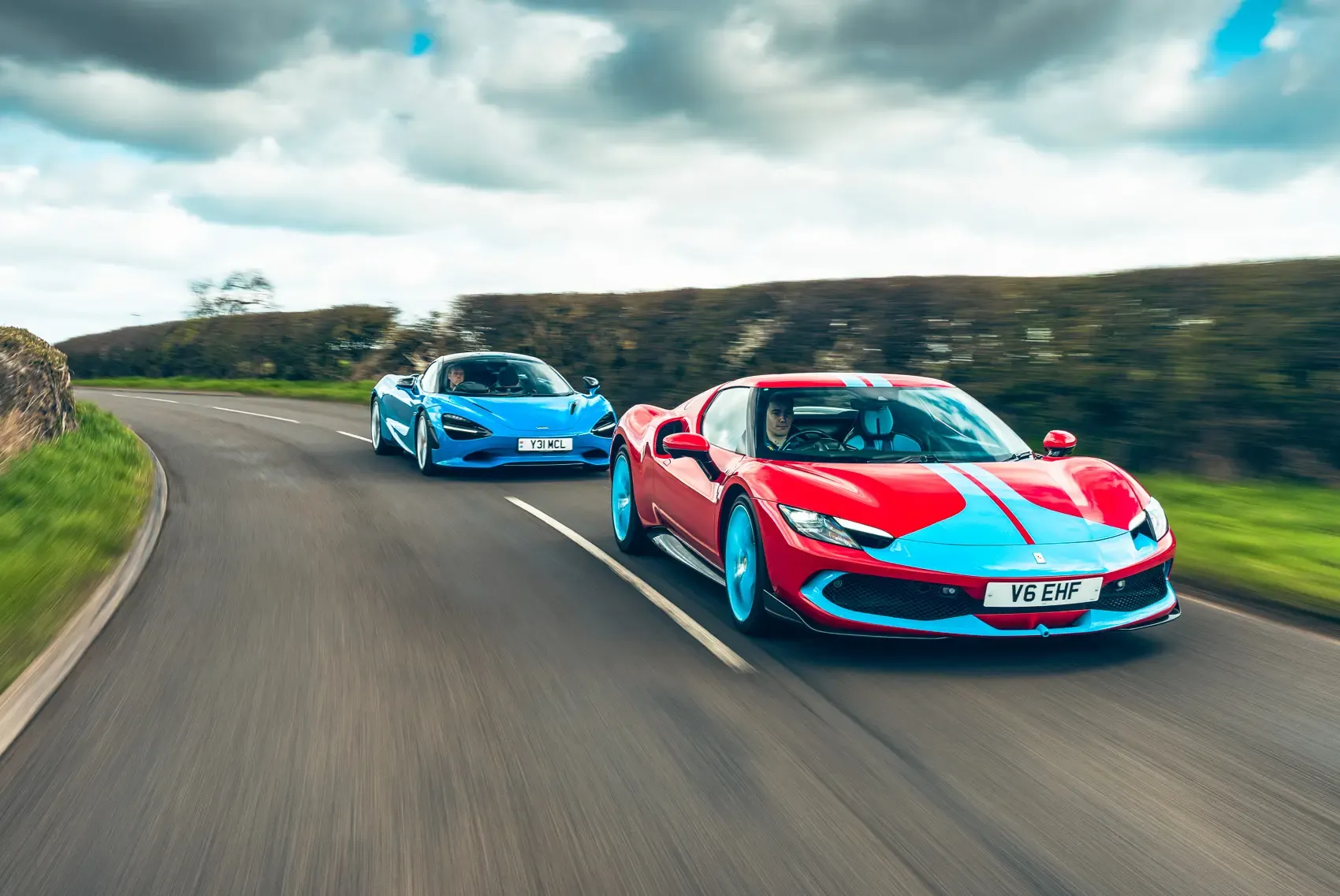 Ferrari 296 GTB & McLaren 750S